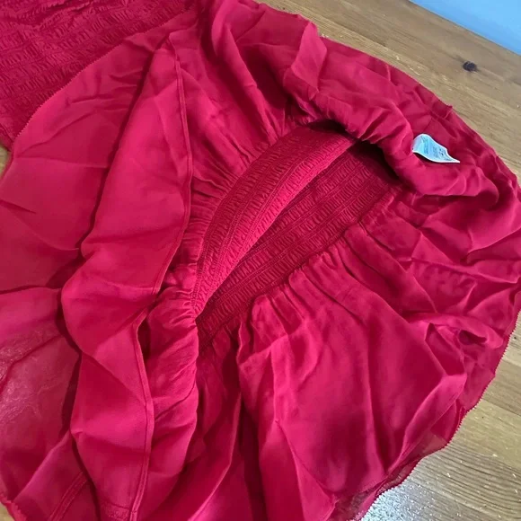 Reformation Red Mini Dress - Picture 13 of 14